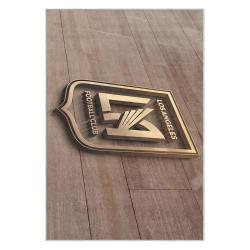 mls los angeles fc soccer team logo sport carpet area rug home decor gift lafc7