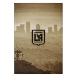 mls los angeles fc soccer team logo sport carpet area rug home decor gift lafc74