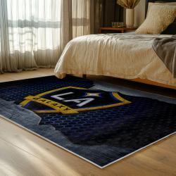 mls los angeles galaxy soccer team logo sport carpet area rug home decor gift bedroom lagfc10
