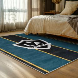 mls los angeles galaxy soccer team logo sport carpet area rug home decor gift bedroom lagfc108