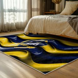 mls los angeles galaxy soccer team logo sport carpet area rug home decor gift bedroom lagfc109