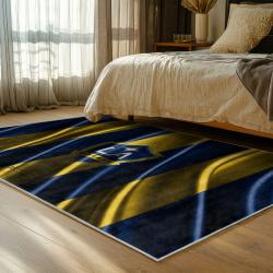 mls los angeles galaxy soccer team logo sport carpet area rug home decor gift bedroom lagfc13