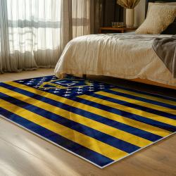mls los angeles galaxy soccer team logo sport carpet area rug home decor gift bedroom lagfc15