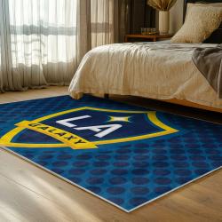 mls los angeles galaxy soccer team logo sport carpet area rug home decor gift bedroom lagfc16