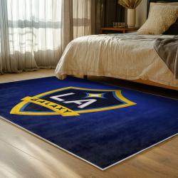 mls los angeles galaxy soccer team logo sport carpet area rug home decor gift bedroom lagfc17