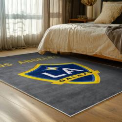 mls los angeles galaxy soccer team logo sport carpet area rug home decor gift bedroom lagfc18