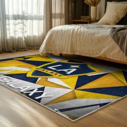 mls los angeles galaxy soccer team logo sport carpet area rug home decor gift bedroom lagfc23