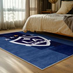 mls los angeles galaxy soccer team logo sport carpet area rug home decor gift bedroom lagfc33