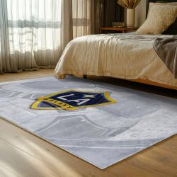 mls los angeles galaxy soccer team logo sport carpet area rug home decor gift bedroom lagfc42