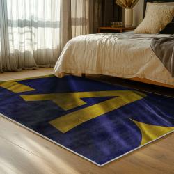 mls los angeles galaxy soccer team logo sport carpet area rug home decor gift bedroom lagfc45