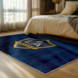 mls los angeles galaxy soccer team logo sport carpet area rug home decor gift bedroom lagfc48