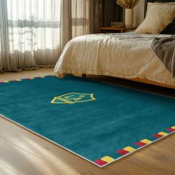 mls los angeles galaxy soccer team logo sport carpet area rug home decor gift bedroom lagfc52