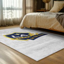 mls los angeles galaxy soccer team logo sport carpet area rug home decor gift bedroom lagfc54