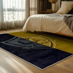 mls los angeles galaxy soccer team logo sport carpet area rug home decor gift bedroom lagfc55