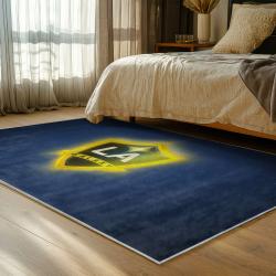 mls los angeles galaxy soccer team logo sport carpet area rug home decor gift bedroom lagfc58