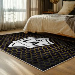 mls los angeles galaxy soccer team logo sport carpet area rug home decor gift bedroom lagfc61
