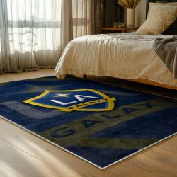 mls los angeles galaxy soccer team logo sport carpet area rug home decor gift bedroom lagfc67