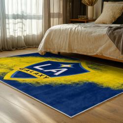 mls los angeles galaxy soccer team logo sport carpet area rug home decor gift bedroom lagfc69
