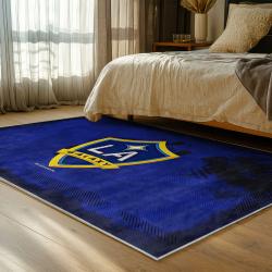 mls los angeles galaxy soccer team logo sport carpet area rug home decor gift bedroom lagfc73