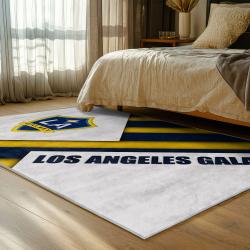 mls los angeles galaxy soccer team logo sport carpet area rug home decor gift bedroom lagfc86
