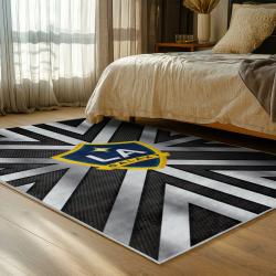 mls los angeles galaxy soccer team logo sport carpet area rug home decor gift bedroom lagfc90
