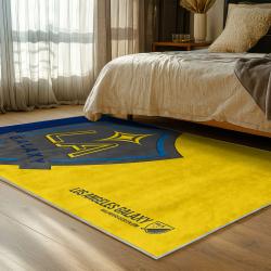 mls los angeles galaxy soccer team logo sport carpet area rug home decor gift bedroom lagfc91