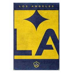 mls los angeles galaxy soccer team logo sport carpet area rug home decor gift lagfc100