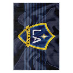 mls los angeles galaxy soccer team logo sport carpet area rug home decor gift lagfc103
