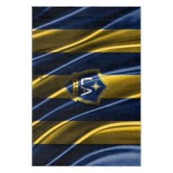 mls los angeles galaxy soccer team logo sport carpet area rug home decor gift lagfc13