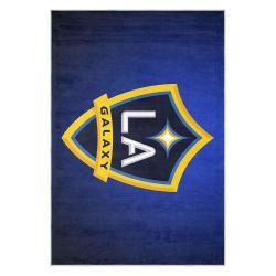 mls los angeles galaxy soccer team logo sport carpet area rug home decor gift lagfc17