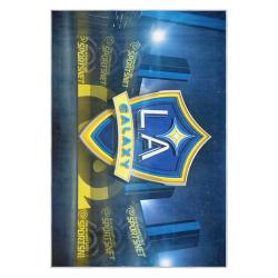 mls los angeles galaxy soccer team logo sport carpet area rug home decor gift lagfc22