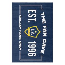 mls los angeles galaxy soccer team logo sport carpet area rug home decor gift lagfc26