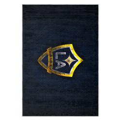 mls los angeles galaxy soccer team logo sport carpet area rug home decor gift lagfc28