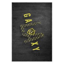 mls los angeles galaxy soccer team logo sport carpet area rug home decor gift lagfc29