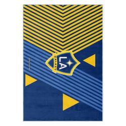 mls los angeles galaxy soccer team logo sport carpet area rug home decor gift lagfc4