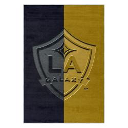 mls los angeles galaxy soccer team logo sport carpet area rug home decor gift lagfc55
