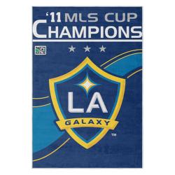 mls los angeles galaxy soccer team logo sport carpet area rug home decor gift lagfc65