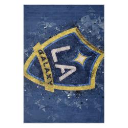 mls los angeles galaxy soccer team logo sport carpet area rug home decor gift lagfc70