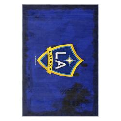 mls los angeles galaxy soccer team logo sport carpet area rug home decor gift lagfc73