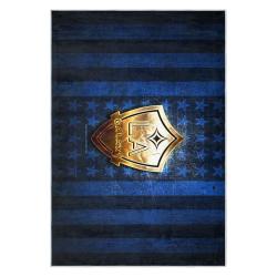 mls los angeles galaxy soccer team logo sport carpet area rug home decor gift lagfc77