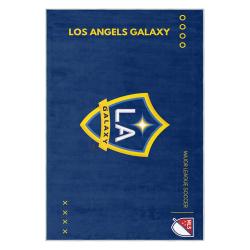 mls los angeles galaxy soccer team logo sport carpet area rug home decor gift lagfc94