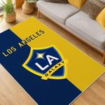 mls los angeles galaxy soccer team logo sport carpet area rug home decor gift living room lagfc1