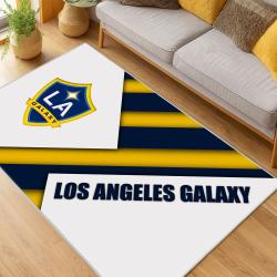 MLS Los Angeles Galaxy Soccer Team Logo Sport Carpet Area Rug Home Decor Gift Lagfc106