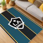 mls los angeles galaxy soccer team logo sport carpet area rug home decor gift living room lagfc108