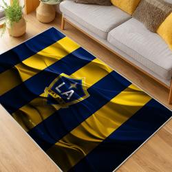 MLS Los Angeles Galaxy Soccer Team Logo Sport Carpet Area Rug Home Decor Gift Lagfc110