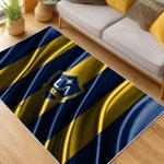 mls los angeles galaxy soccer team logo sport carpet area rug home decor gift living room lagfc13