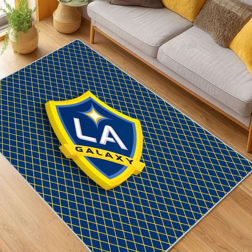MLS Los Angeles Galaxy Soccer Team Logo Sport Carpet Area Rug Home Decor Gift Lagfc14 mls los angeles galaxy soccer team logo sport carpet area rug home decor gift living room lagfc14