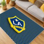 mls los angeles galaxy soccer team logo sport carpet area rug home decor gift living room lagfc14