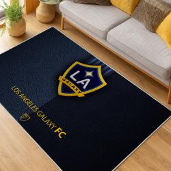 MLS Los Angeles Galaxy Soccer Team Logo Sport Carpet Area Rug Home Decor Gift Lagfc2
