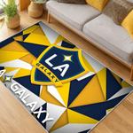 mls los angeles galaxy soccer team logo sport carpet area rug home decor gift living room lagfc23
